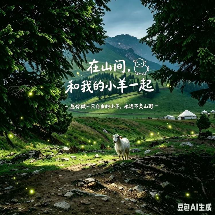 在山间，和我的小羊一起 - show cover