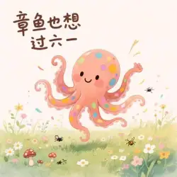 章鱼也想过六一｜作品封面