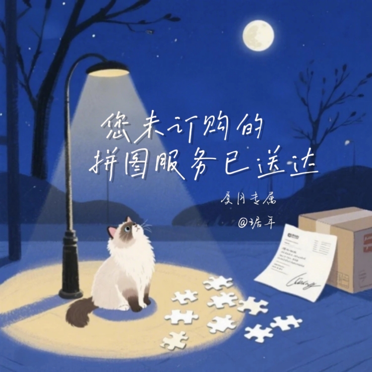 您未订购的拼图服务已送达 - show cover